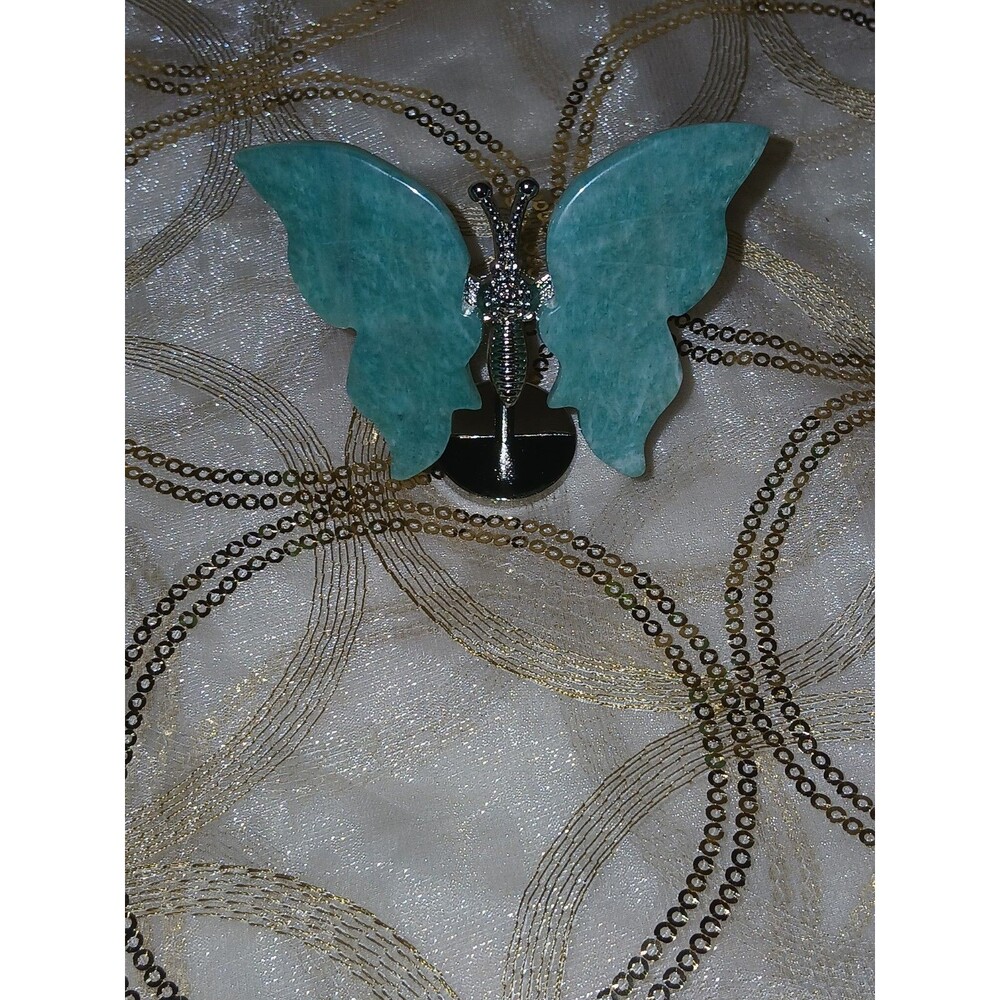 Amazonite Crystal Butterfly
